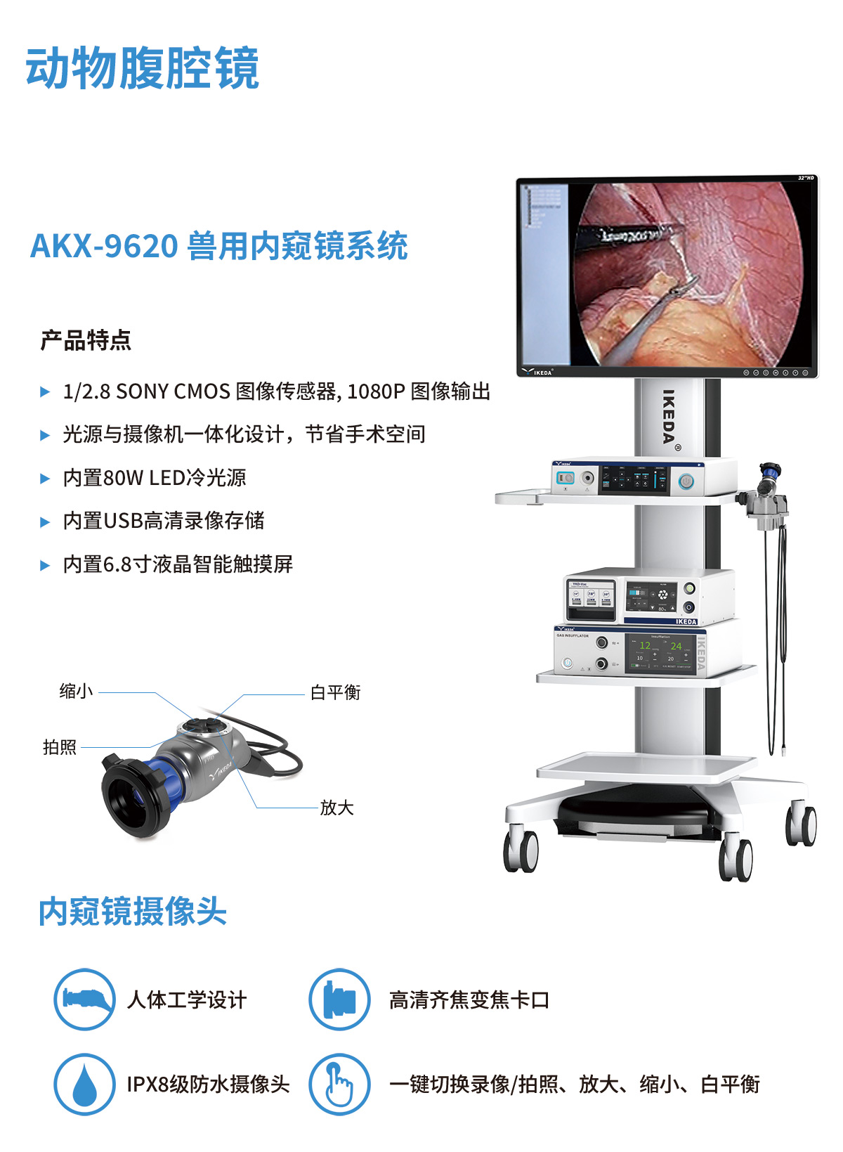 AKX-9620 動(dòng)物內(nèi)窺鏡系統(tǒng) AKX-9620 動(dòng)物內(nèi)窺鏡系統(tǒng)